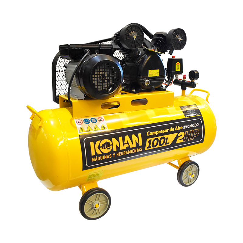 Konan Máquinas y Herramientas - Compresor de Aire 100 Litros 2Hp